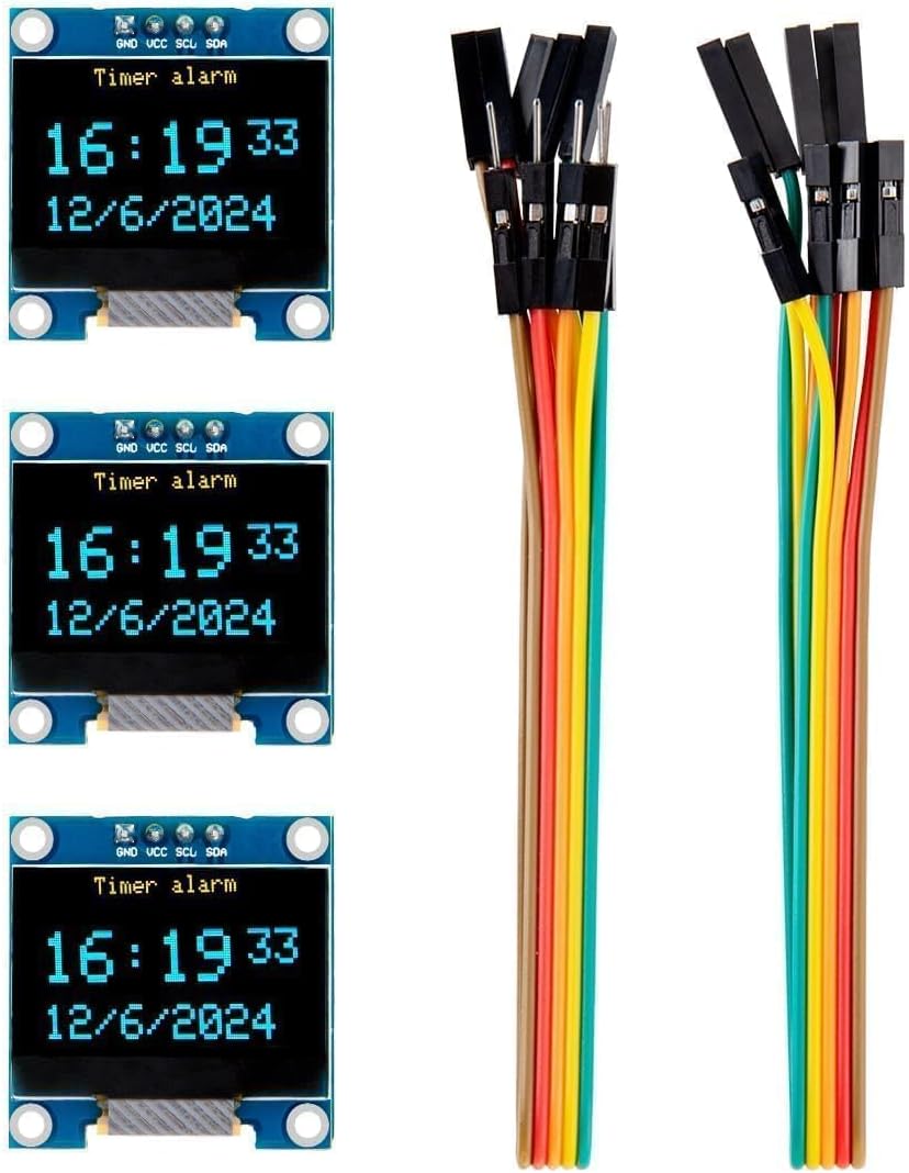 Oled Display 0.96 - 3 SZT. Moduł ekranu OLED 0,96