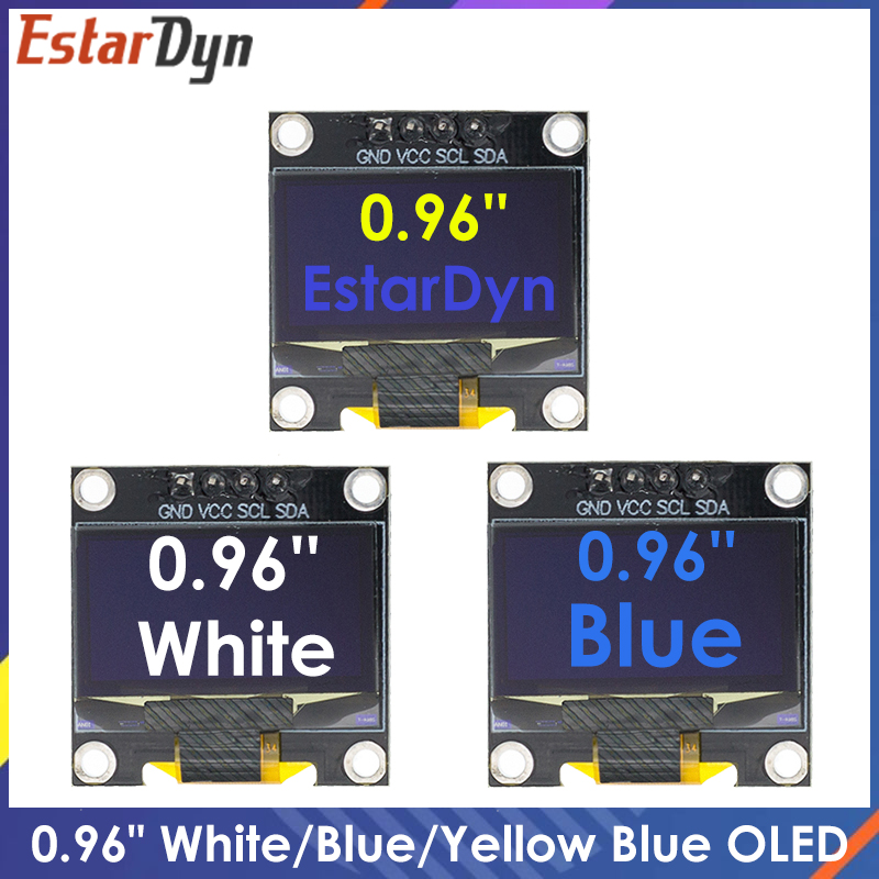 Oled Display 0.96 - 0,96 cala IIC SPI Serial 7/4Pin