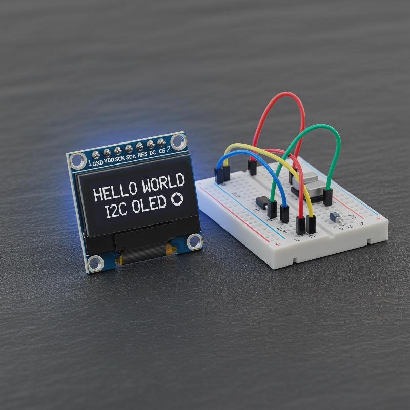 Oled Display 0.96 - 2026 NOWY 0,96-calowy moduł wyświetlacza OLED
