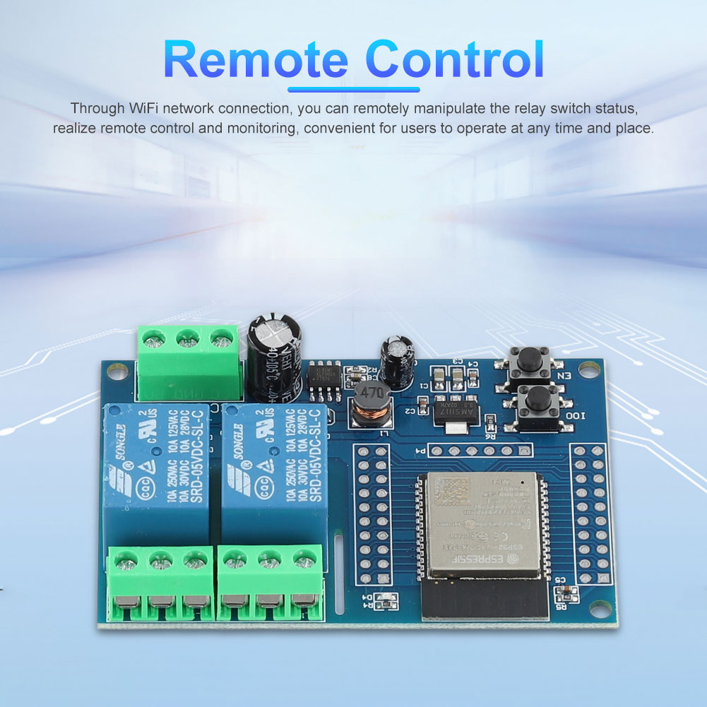 Relay Module 1 Channel - Moduł przekaźnikowy ESP32 WIFI Bluetooth kompatybilny