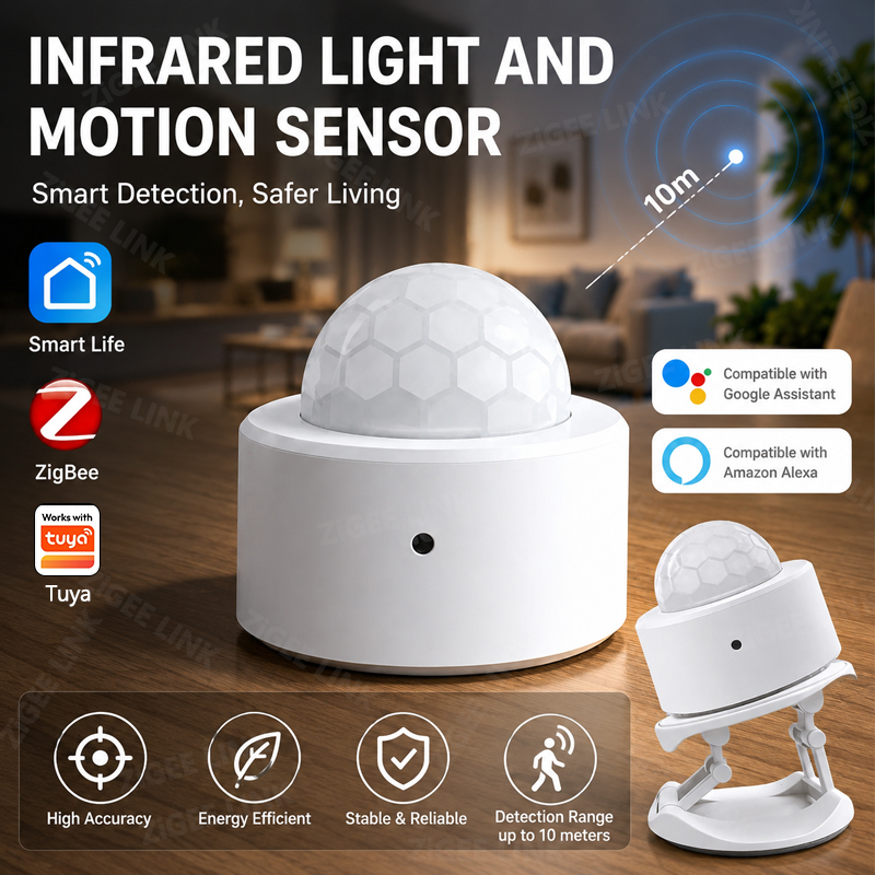 Pir Motion Sensor - Czujnik ruchu PIR ZigBee 3.0, bezprzewodowy
