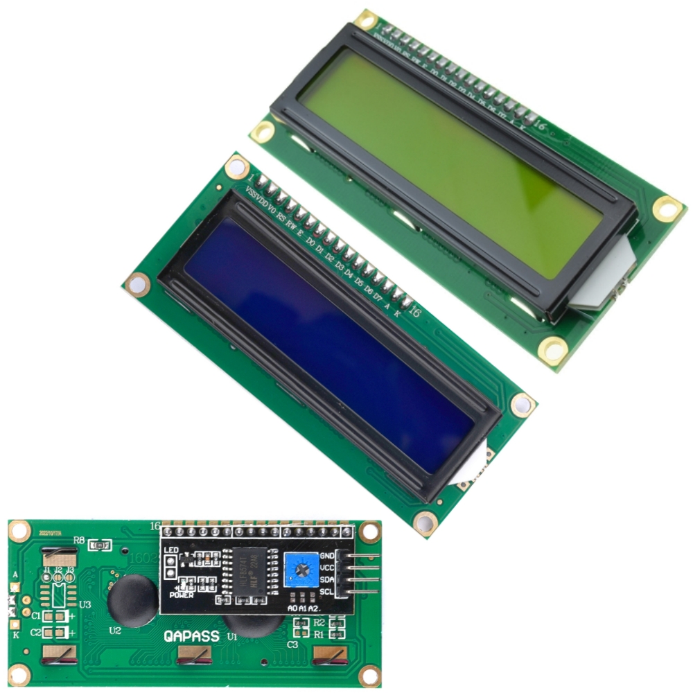Lcd 1602 - Ekran LCD1602 z podświetleniem Moduł wyświetlacza