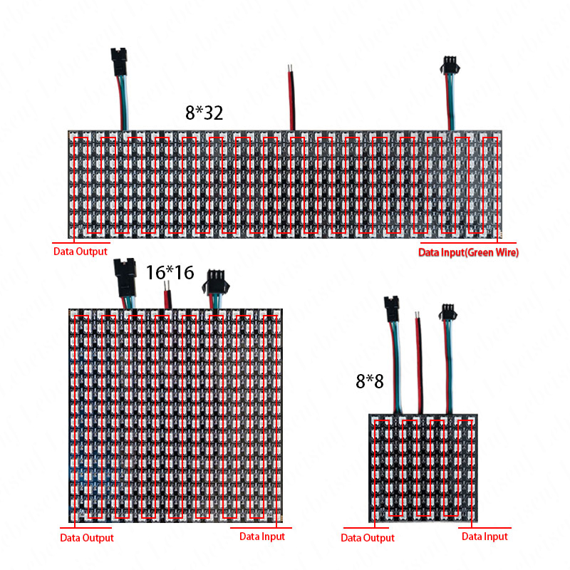 Ekran LED z cyfrowymi pikselam – Ws2812B recenzja i cena