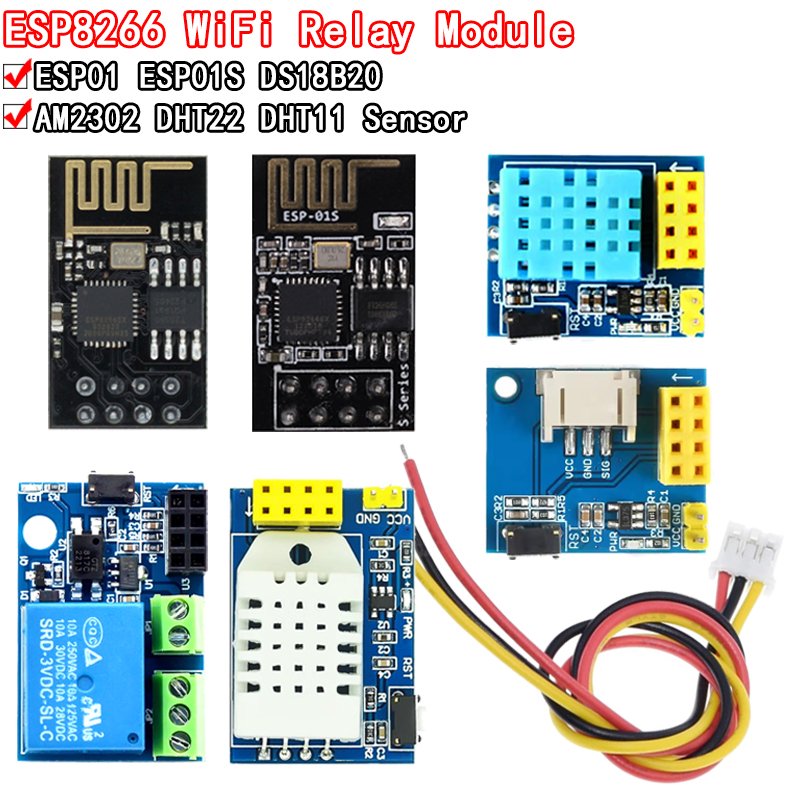 ESP8266 5V moduł przekaźnika W – Dht11 recenzja i cena