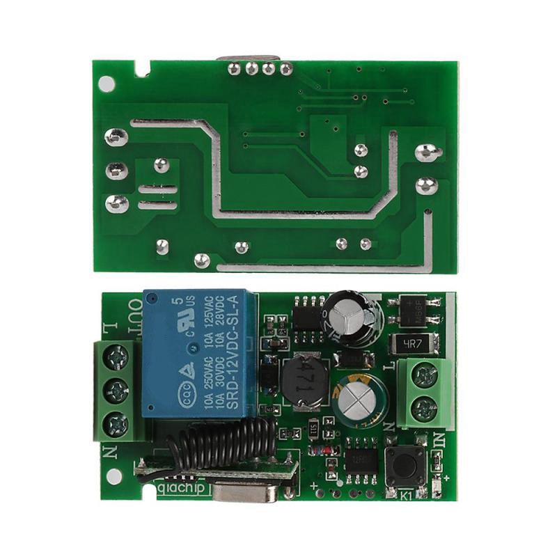 Uniwersalny 433 MHz AC 220V 1  – Relay Module 1 Channel recenzja i cena