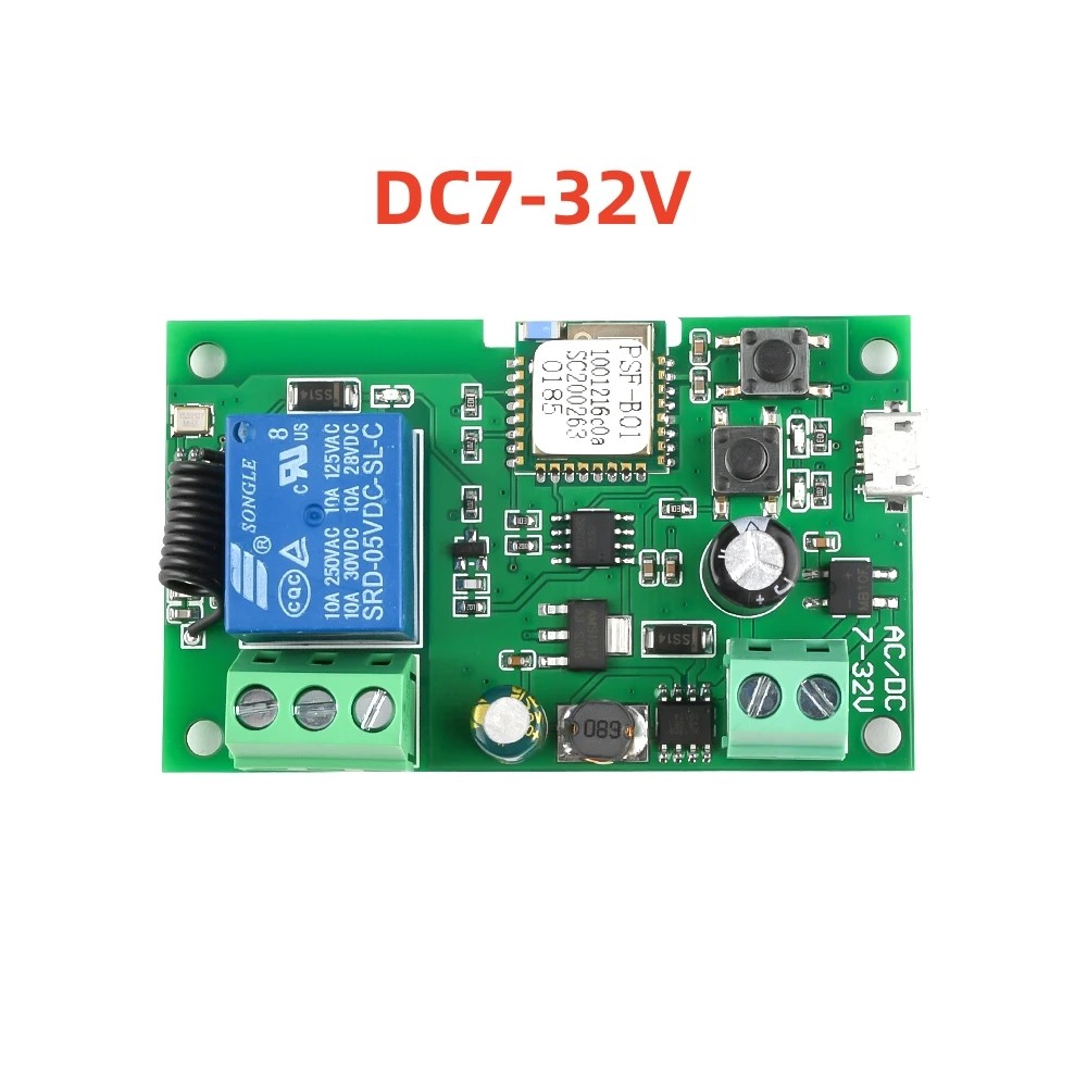 Ewelink AC/DC 5V 7V-32V 1-kana – Relay Module 1 Channel recenzja i cena
