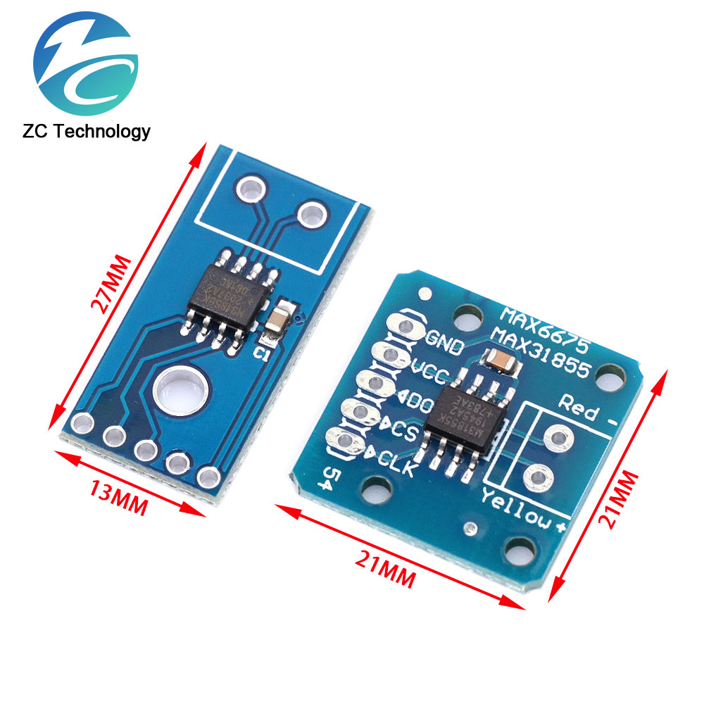Nowy moduł MAX31855 Czujnik te – Thermocouple Module K Type recenzja i cena