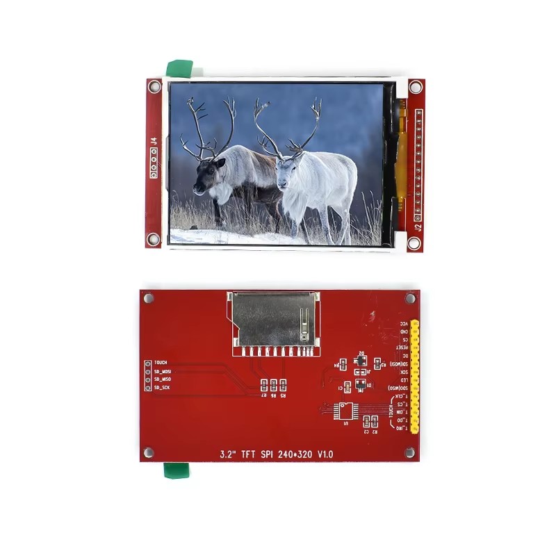 Moduł TFT LCD 3,2 cala z dotyk – Ili9341 recenzja i cena