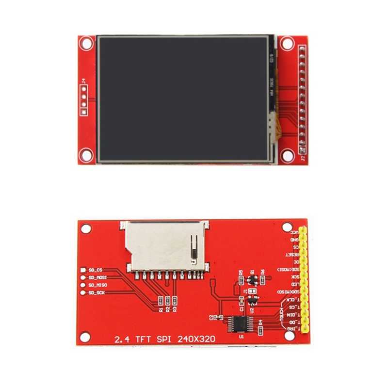 Moduł ekranu LCD SPI 2,4 cala  – Ili9341 recenzja i cena