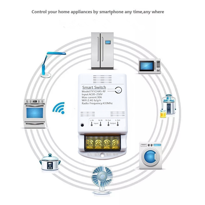 Moduł przekaźnika Wifi 30A 85- – Ir Remote Module recenzja i cena