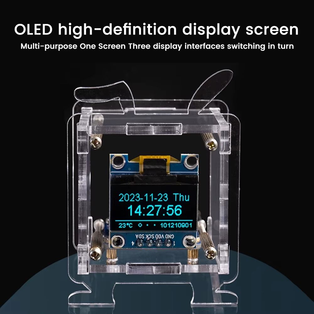 Zestaw zegara pogodowego z wyś – Oled Display 0.96 recenzja i cena