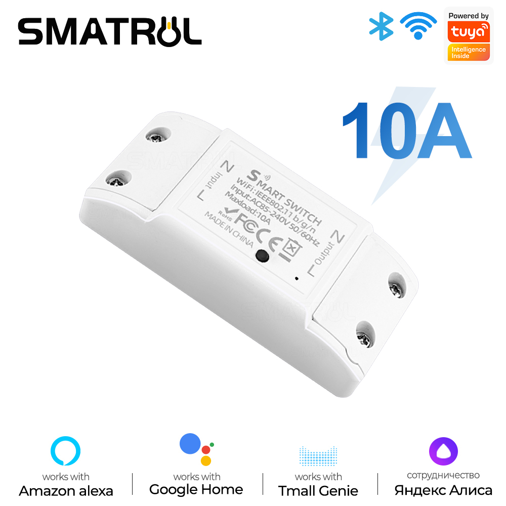 SMATRUL Tuya światło WiFi prze – Relay Module 1 Channel recenzja i cena