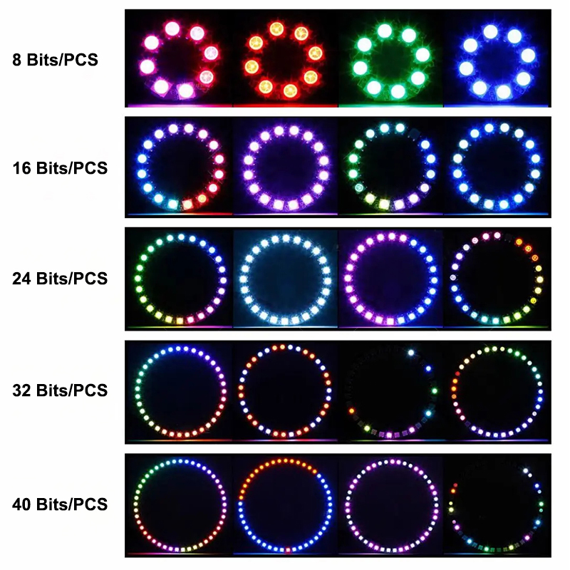 1 sztuka SMD5050 RGB Pixel WS2 – Ws2812B recenzja i cena