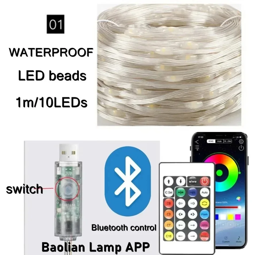 5-20m WS2812B RGB LED Lampki D – Ws2812B recenzja i cena