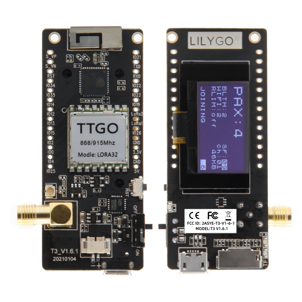 LILYGO ®   TTGO LoRa32 V2.1_1. – Sd Card Module recenzja i cena