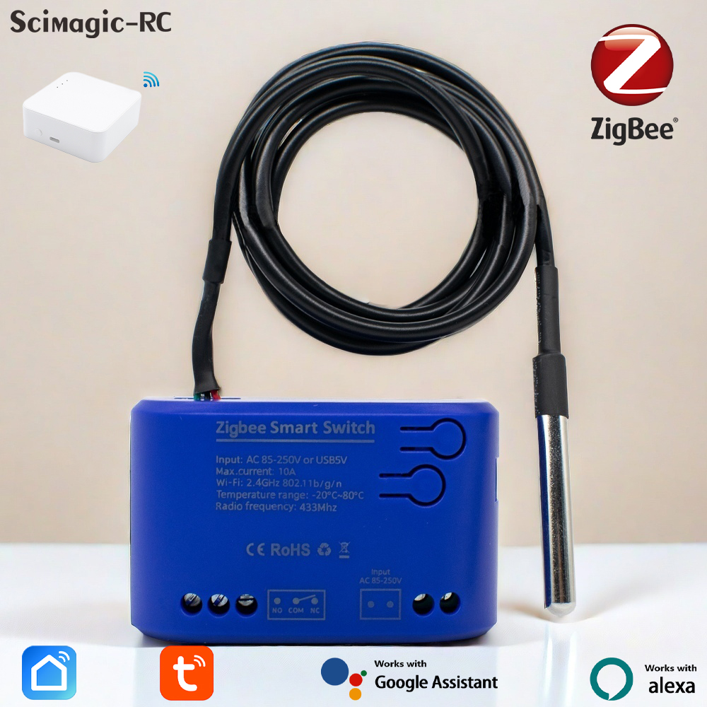 Zigbee Temperature Smart Switc – Relay Module 1 Channel recenzja i cena