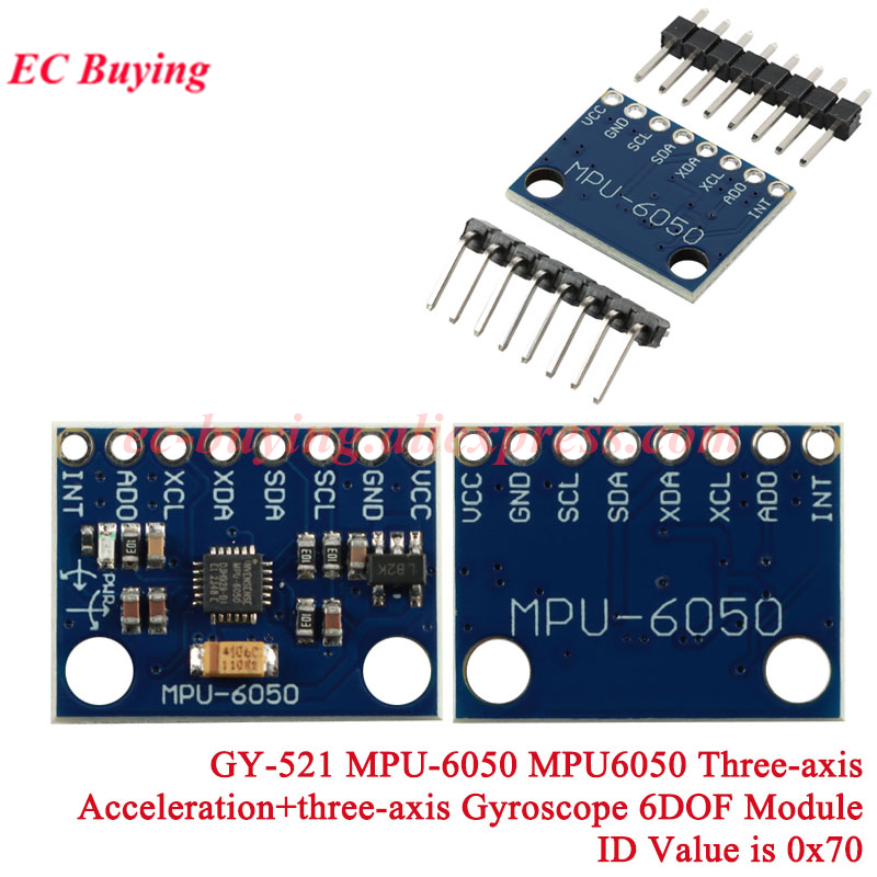 1-10 szt. GY-521 MPU-6050 MPU6 – Mpu6050 recenzja i cena