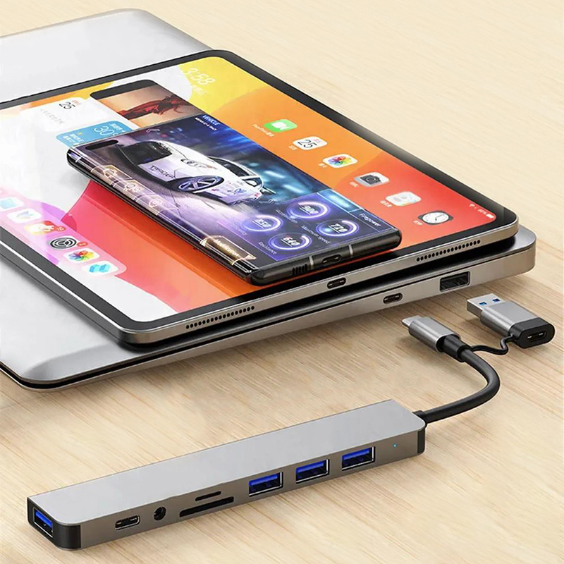 Hub USB typu C, rozdzielacz US – Sd Card Module recenzja i cena
