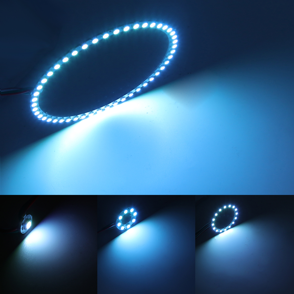 Pierścień LED DC5V adresowalny – Ws2812B recenzja i cena