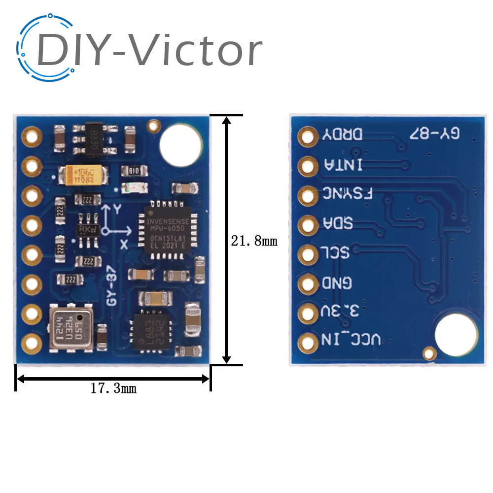 Moduł GY-87 10DOF, oryginalny, – Mpu6050 recenzja i cena