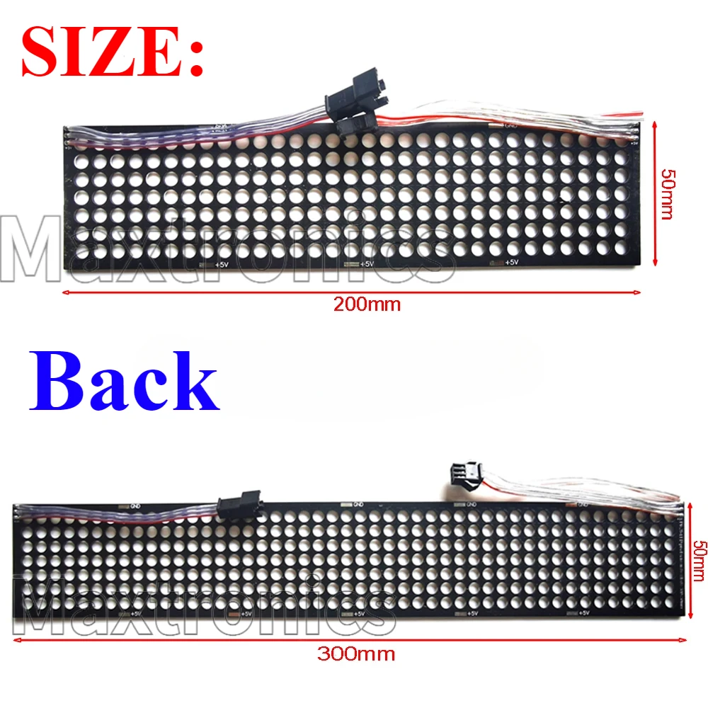 WS2812B Przezroczysty ekran LE – Ws2812B recenzja i cena