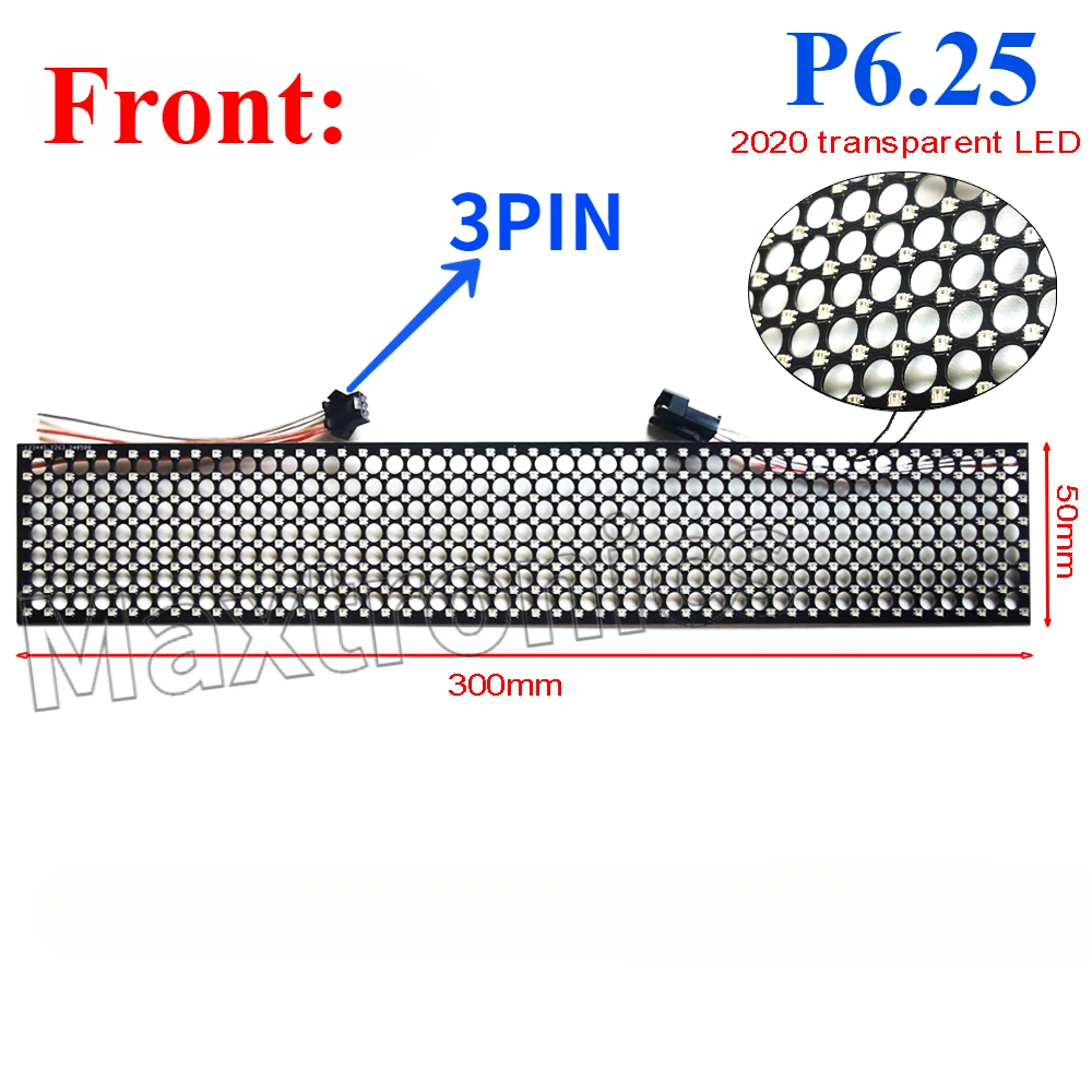 WS2812B Przezroczysty ekran LE – Ws2812B recenzja i cena