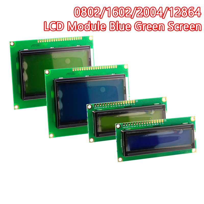 Moduł LCD niebieskie tło Green – Lcd 1602 recenzja i cena