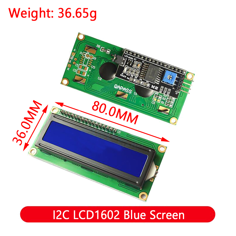 Moduł LCD niebieskie tło Green – Lcd 1602 recenzja i cena