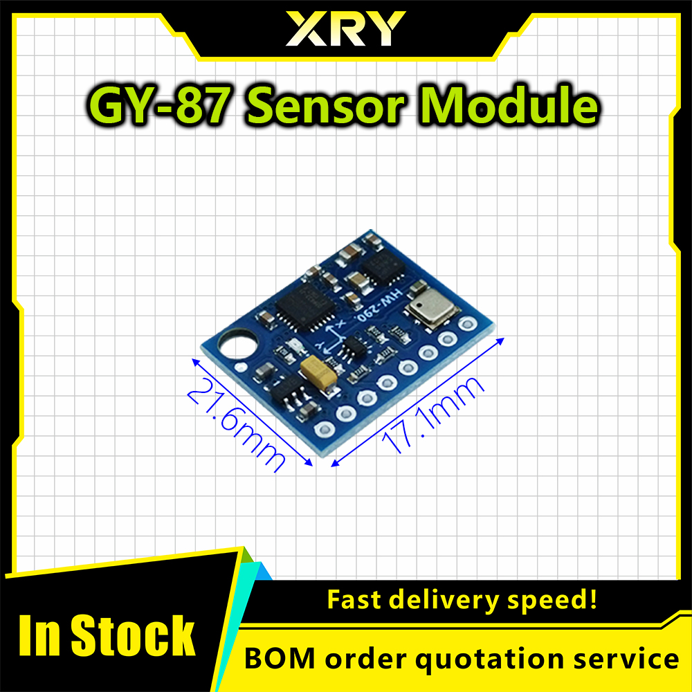 Moduł czujnika XRY GY-87 10DOF – Mpu6050 recenzja i cena