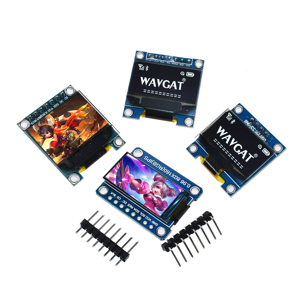 Biało-Żółto-Niebieski Kolorowy – Oled Display 0.96 recenzja i cena