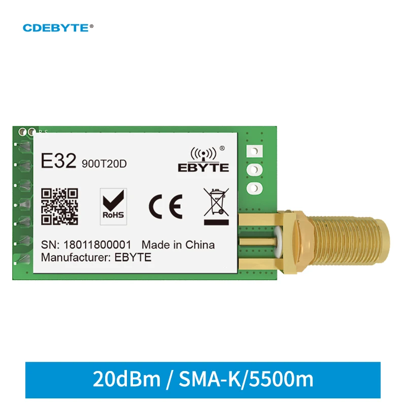 Ebyte E32-900T20D V8 LoRa 868M – Lora Sx1278 recenzja i cena