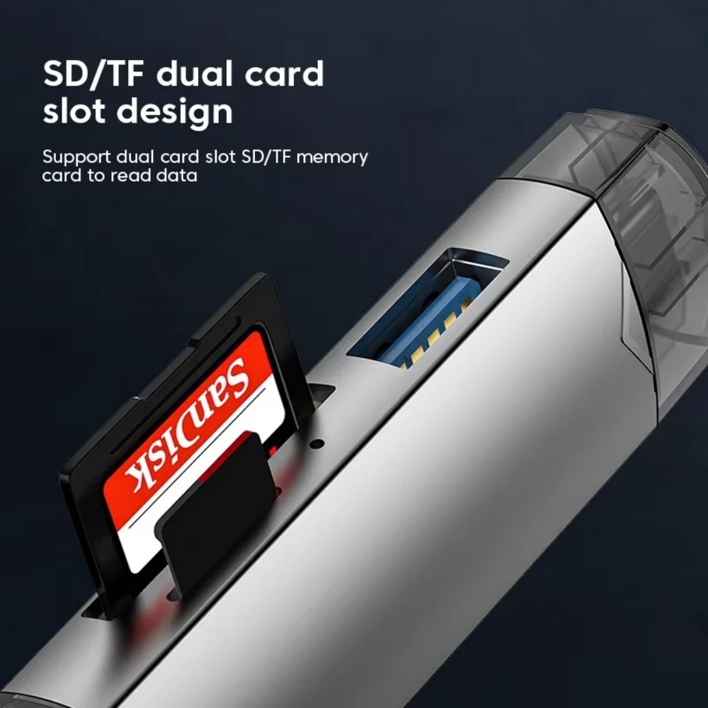 Czytnik kart USB 3.0 OTG 6-w-1 – Sd Card Module recenzja i cena