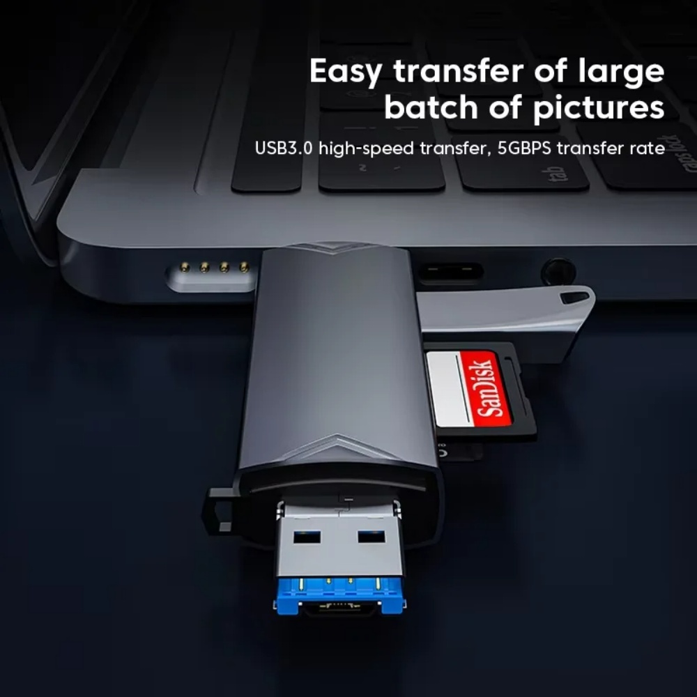 Czytnik kart USB 3.0 OTG 6-w-1 – Sd Card Module recenzja i cena