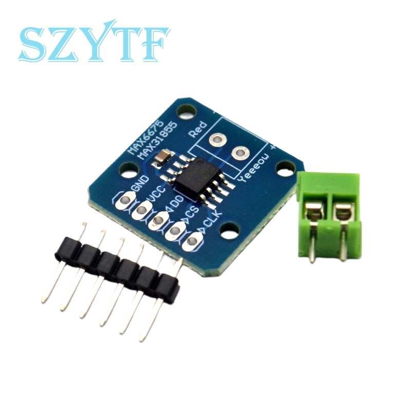 MAX31855 MAX6675 Moduł czujnik – Thermocouple Module K Type recenzja i cena