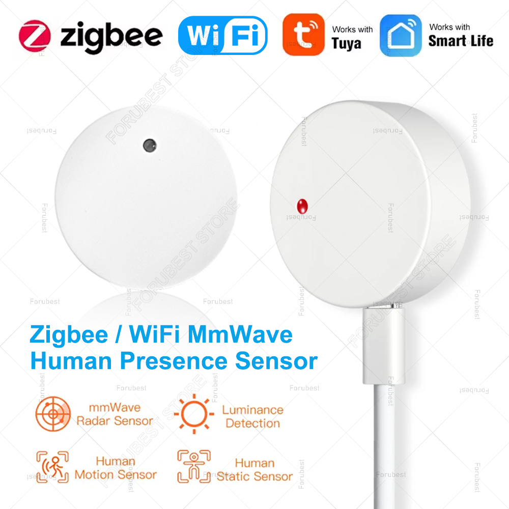 ZigBee Wifi MmWave czujnik obe – Pir Motion Sensor recenzja i cena