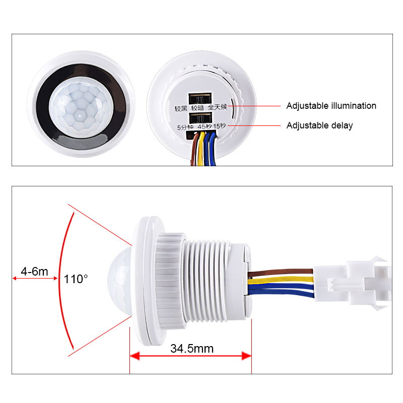 Czujnik ludzkiego ciała Detekt – Pir Motion Sensor recenzja i cena